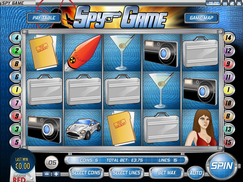 Spy Game  (Шпионская игра) из раздела Игровые автоматы